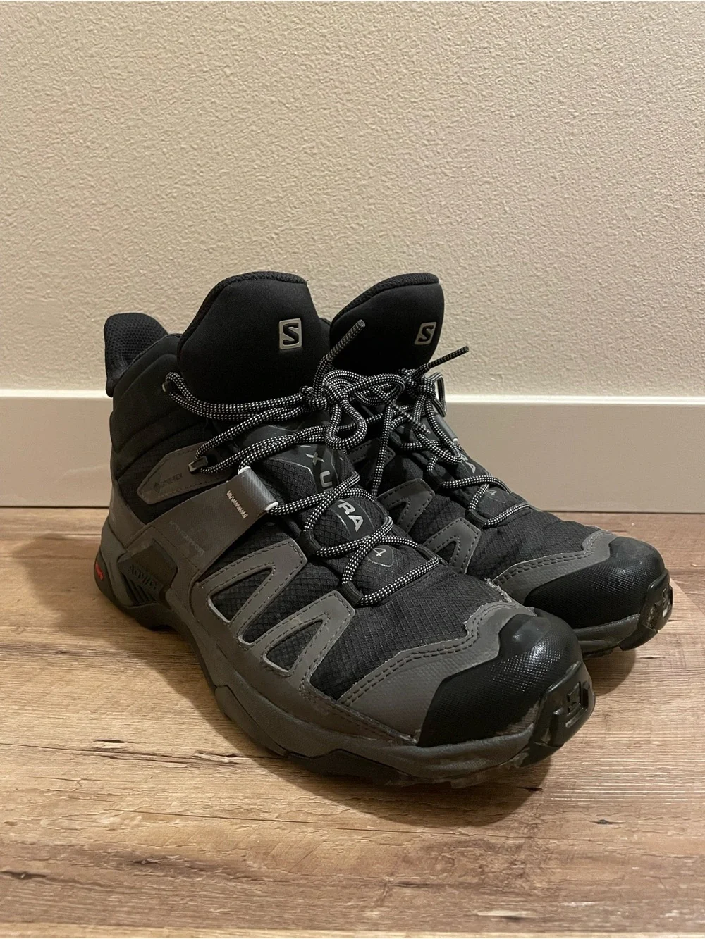 Salomon Men's X Ultra 4 Mid GTX Ortholite Hiking Trail Shoes Boots Size 11